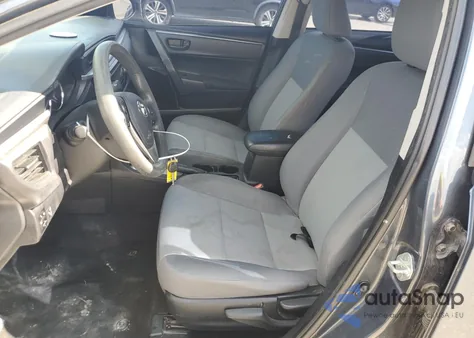 2015 Toyota Corolla L из США, поврежденный, VIN 2T1BURHE2FC323790